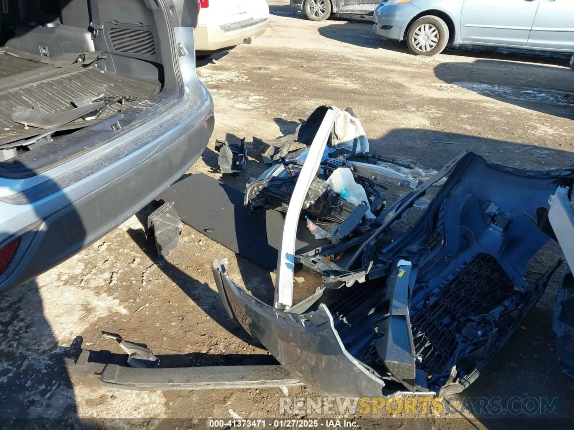 12 Photograph of a damaged car 5TDGZRBH7MS153893 TOYOTA HIGHLANDER 2021
