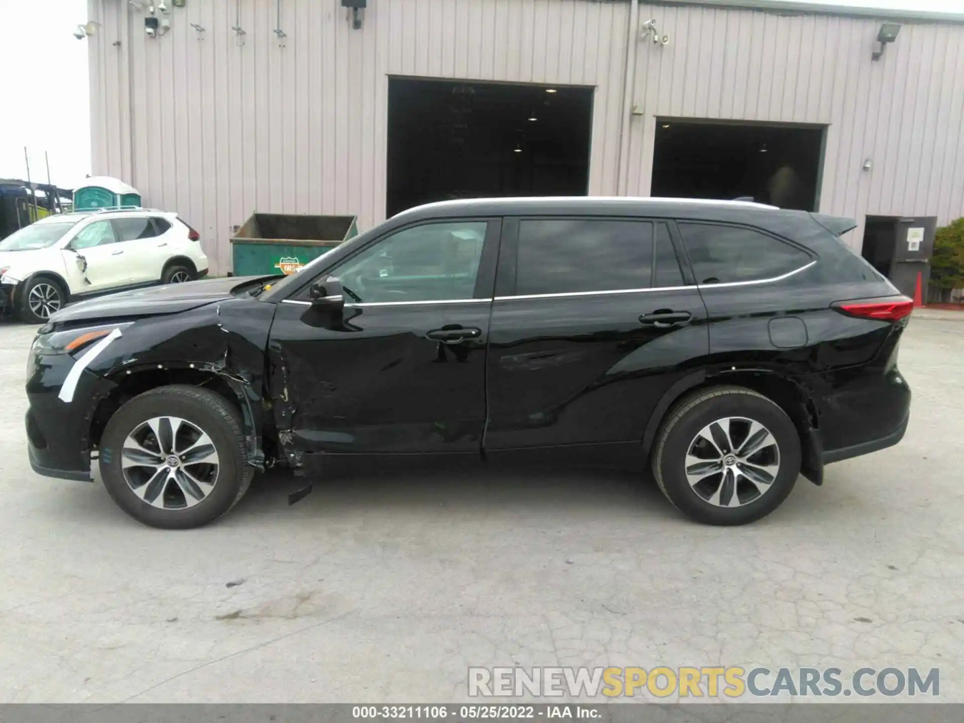 6 Photograph of a damaged car 5TDGZRBH7MS525104 TOYOTA HIGHLANDER 2021