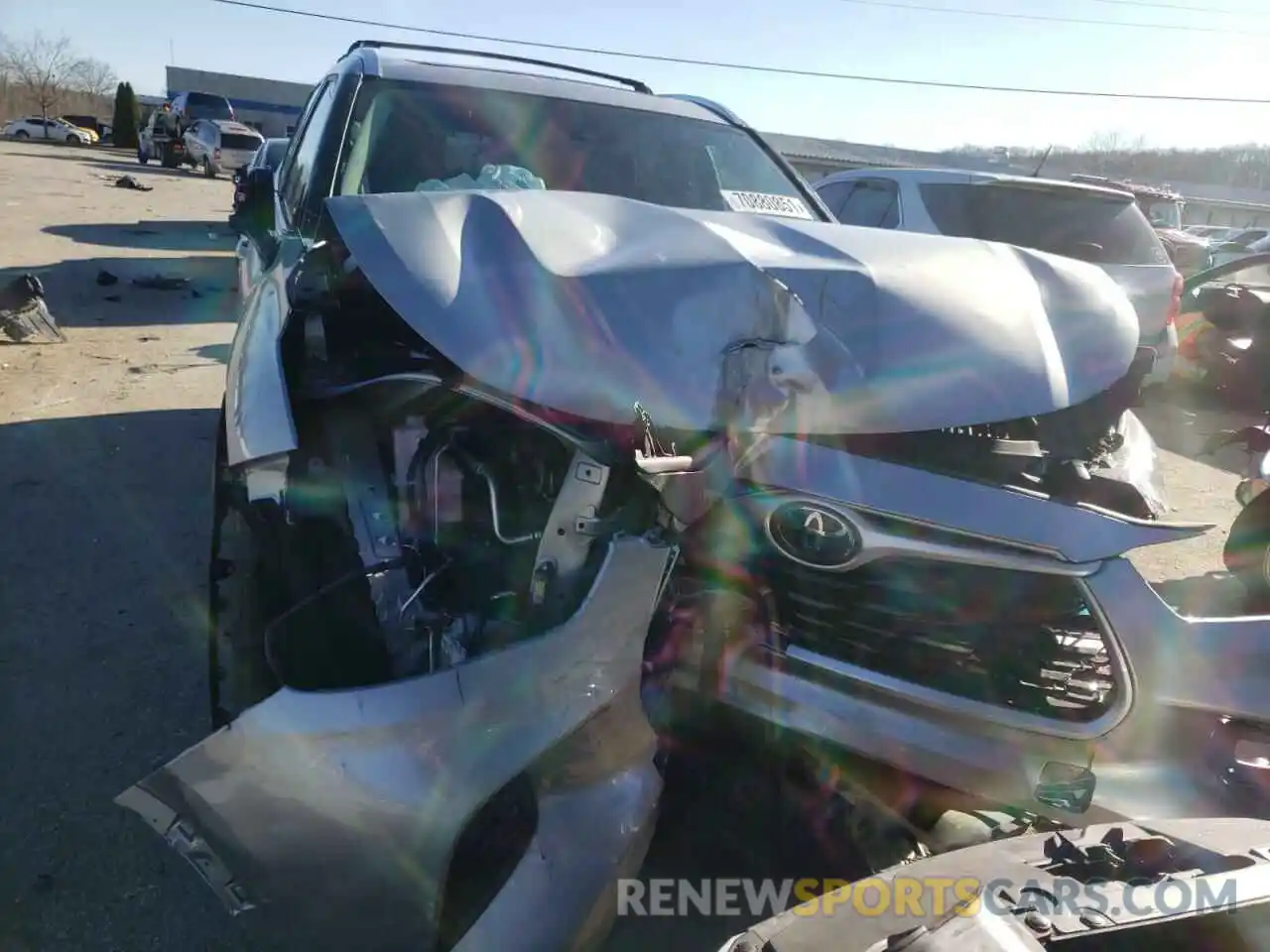 7 Photograph of a damaged car 5TDGZRBH7MS528147 TOYOTA HIGHLANDER 2021