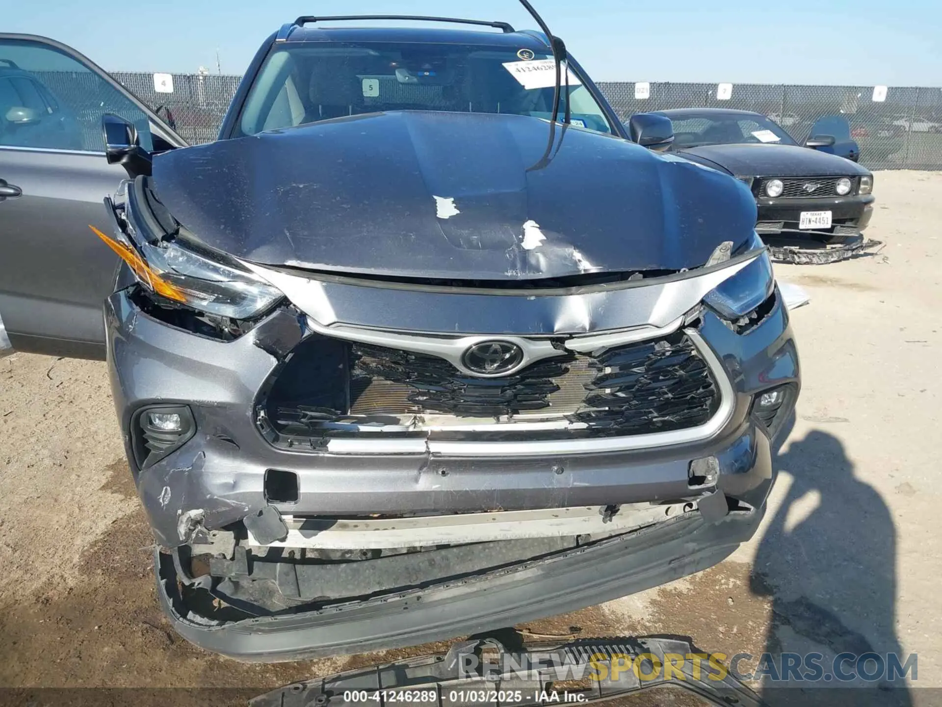 6 Photograph of a damaged car 5TDGZRBH7MS540086 TOYOTA HIGHLANDER 2021
