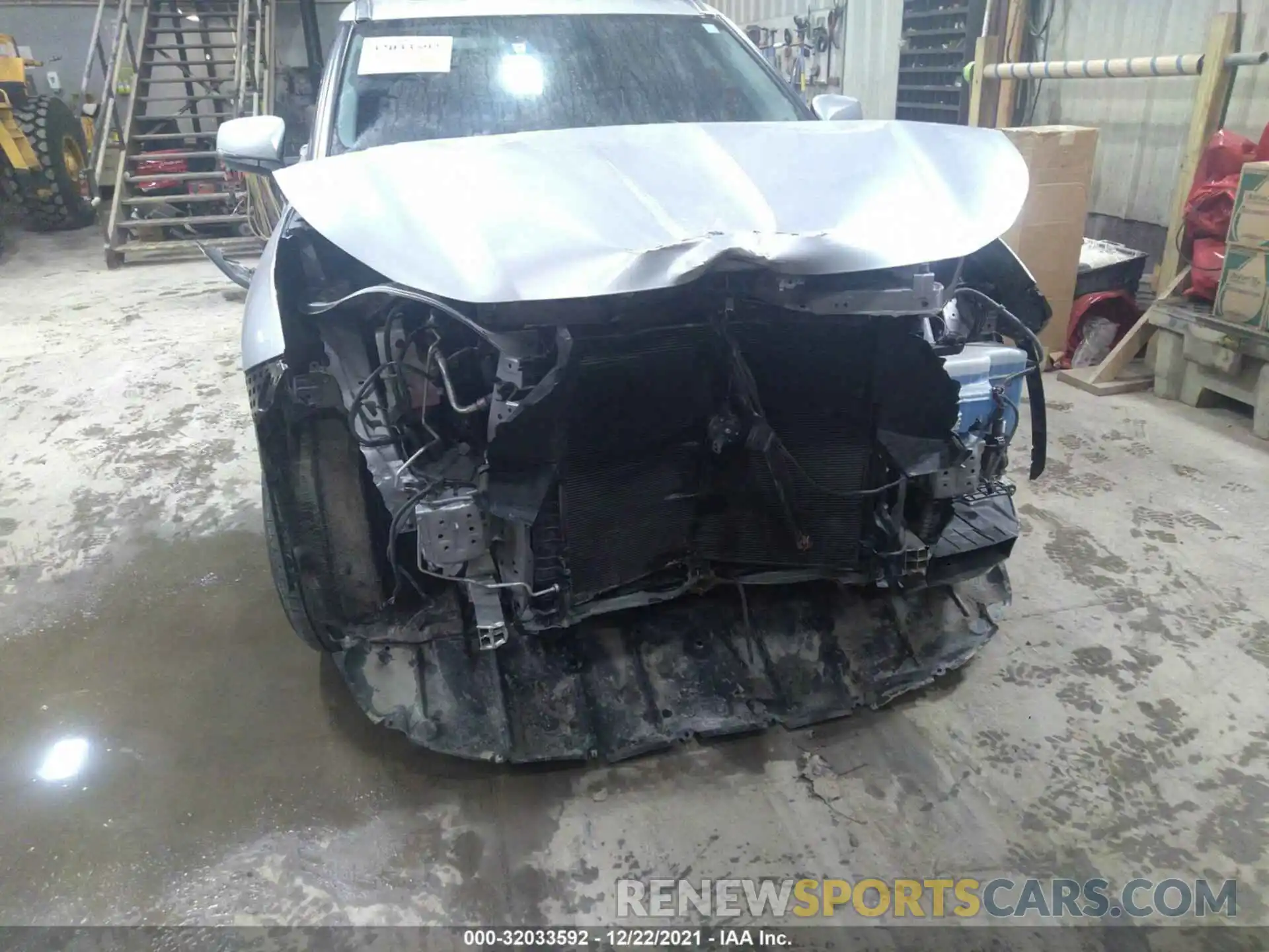 6 Photograph of a damaged car 5TDGZRBH8MS088097 TOYOTA HIGHLANDER 2021