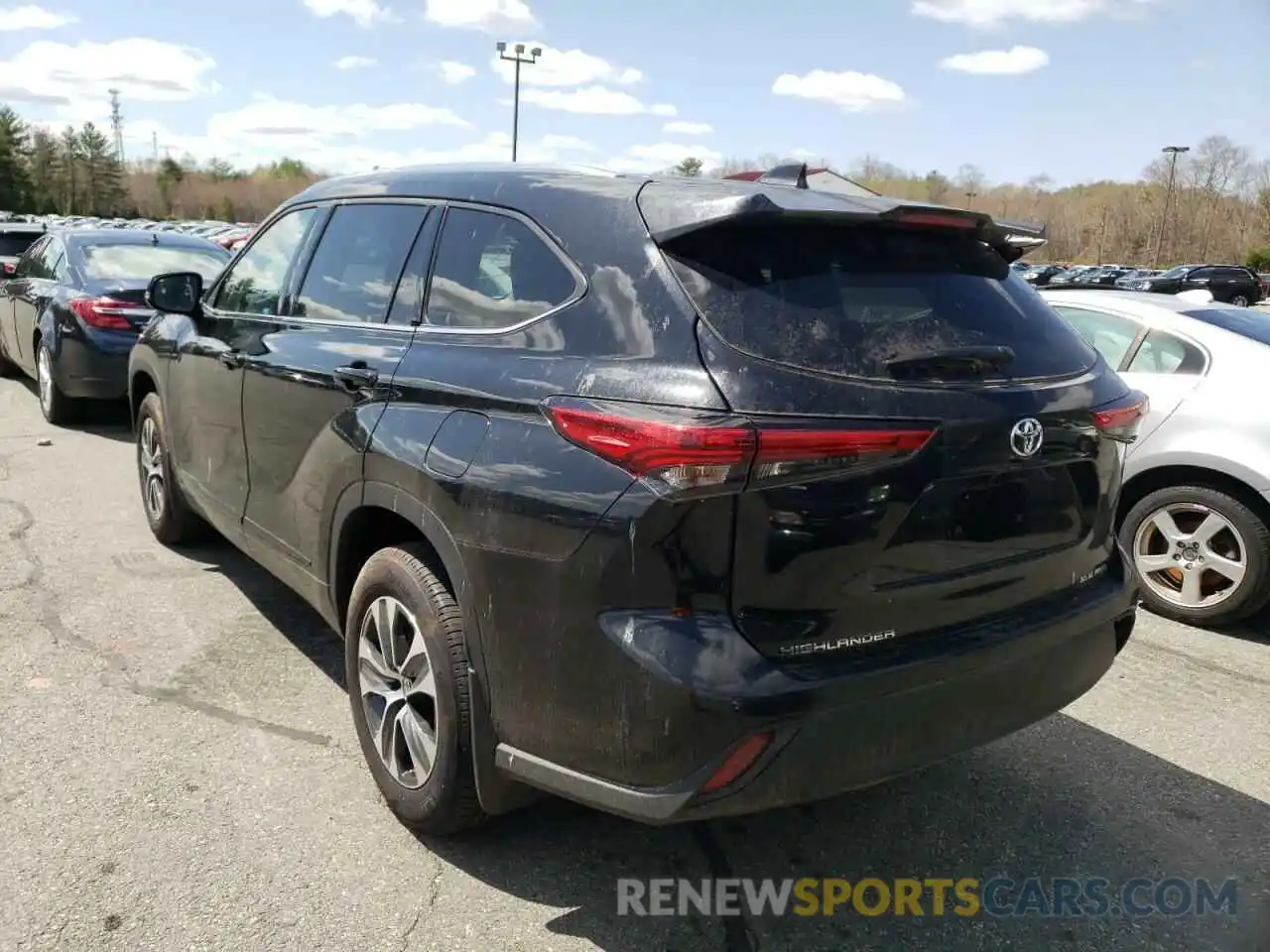 3 Photograph of a damaged car 5TDGZRBH8MS089914 TOYOTA HIGHLANDER 2021