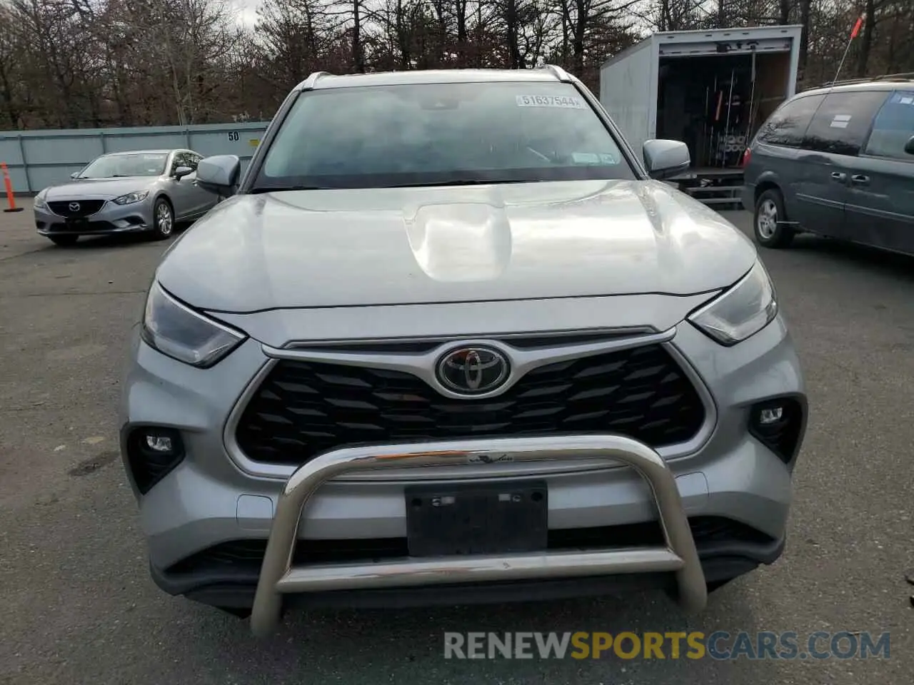 5 Photograph of a damaged car 5TDGZRBH8MS534426 TOYOTA HIGHLANDER 2021