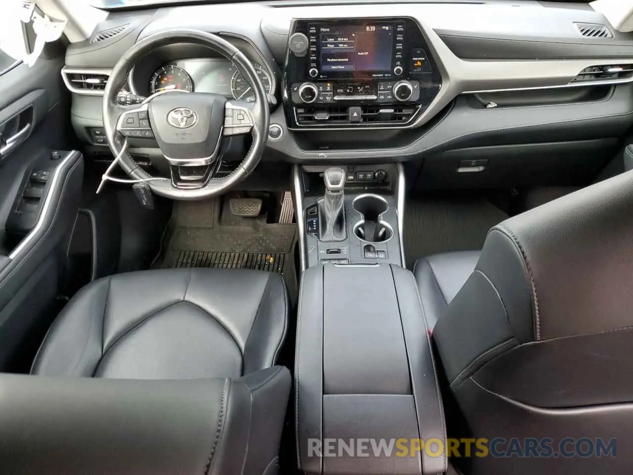 8 Photograph of a damaged car 5TDGZRBH8MS534426 TOYOTA HIGHLANDER 2021