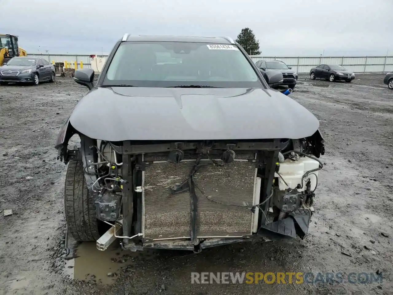 5 Photograph of a damaged car 5TDGZRBH8MS548701 TOYOTA HIGHLANDER 2021