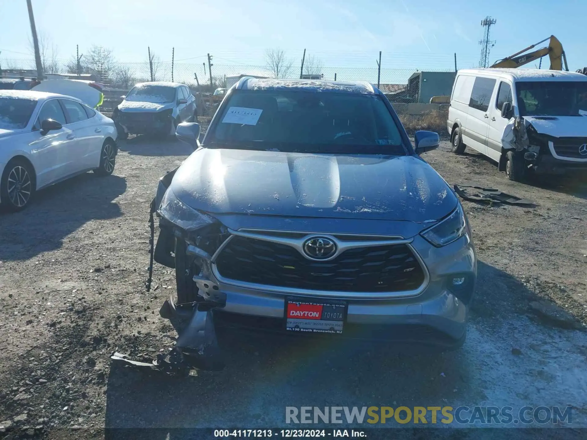 12 Photograph of a damaged car 5TDGZRBH9MS113878 TOYOTA HIGHLANDER 2021