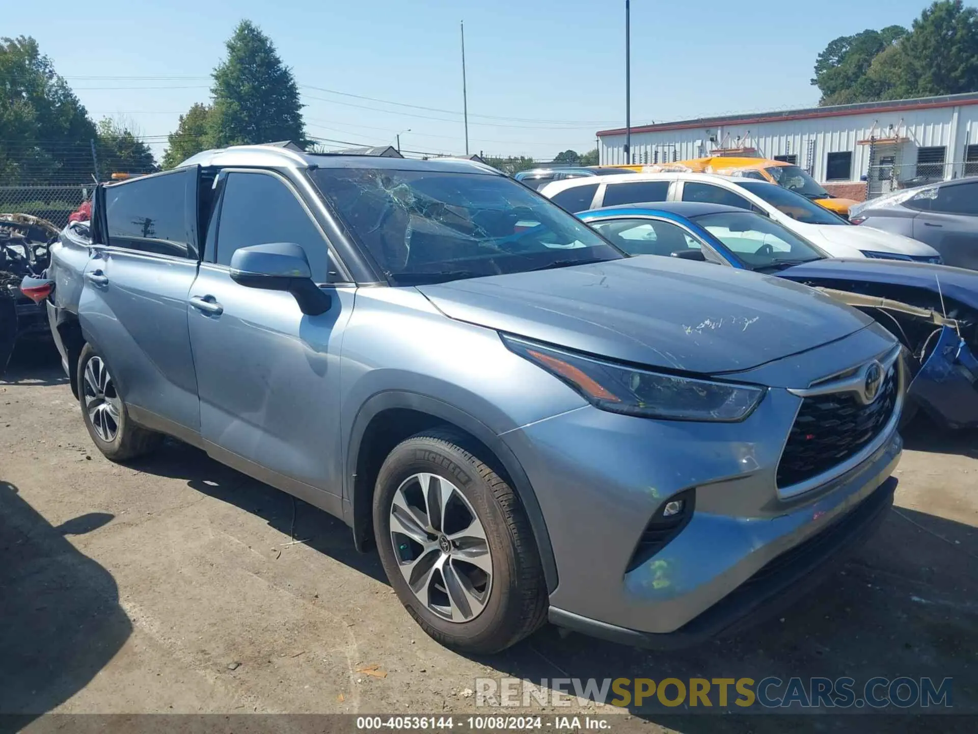 13 Photograph of a damaged car 5TDGZRBHXMS095245 TOYOTA HIGHLANDER 2021