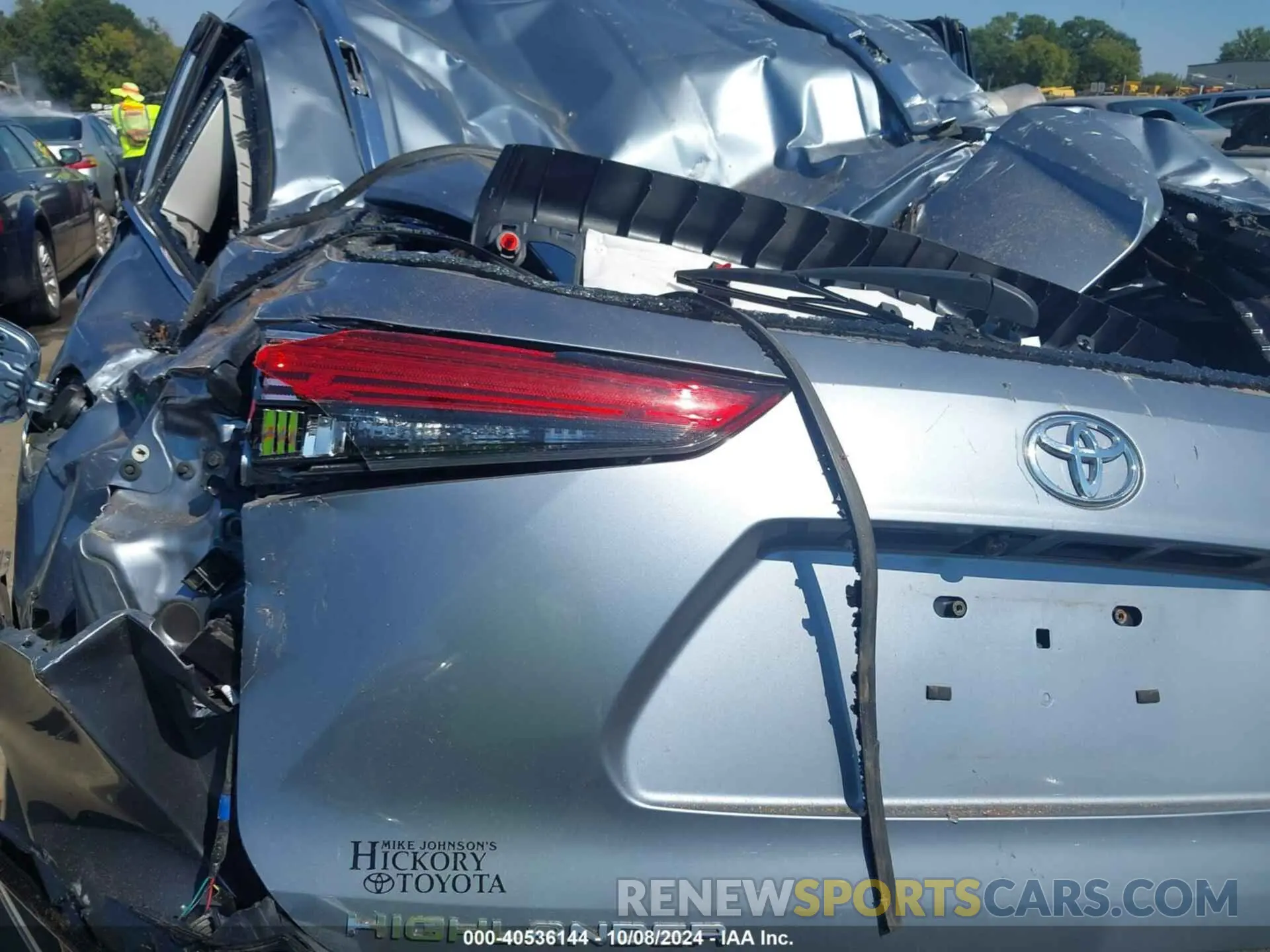 6 Photograph of a damaged car 5TDGZRBHXMS095245 TOYOTA HIGHLANDER 2021