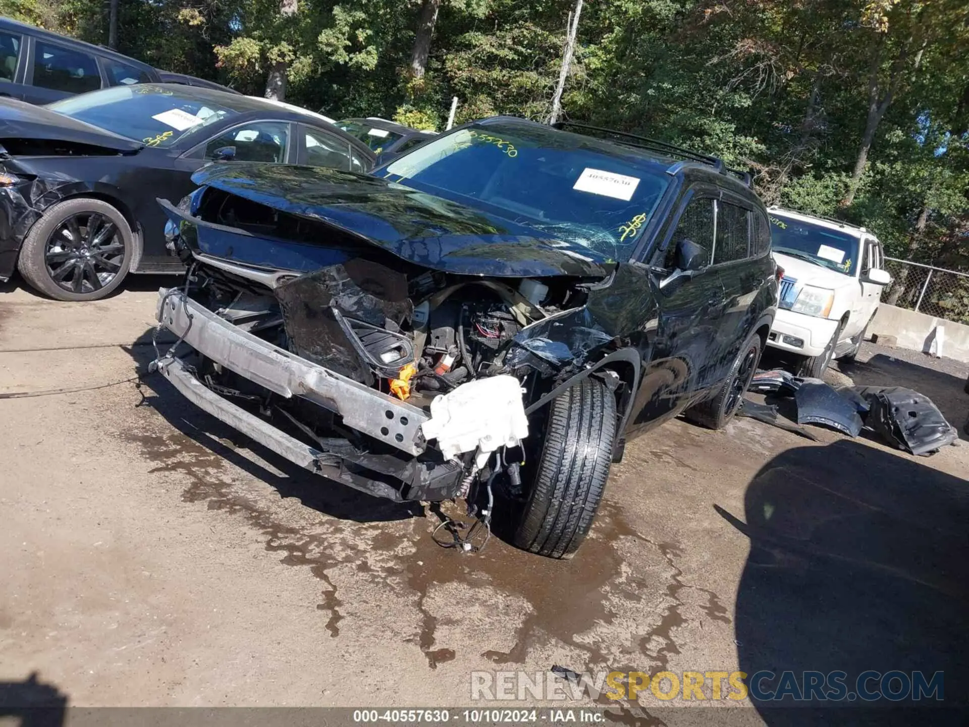 2 Photograph of a damaged car 5TDGZRBHXMS559506 TOYOTA HIGHLANDER 2021