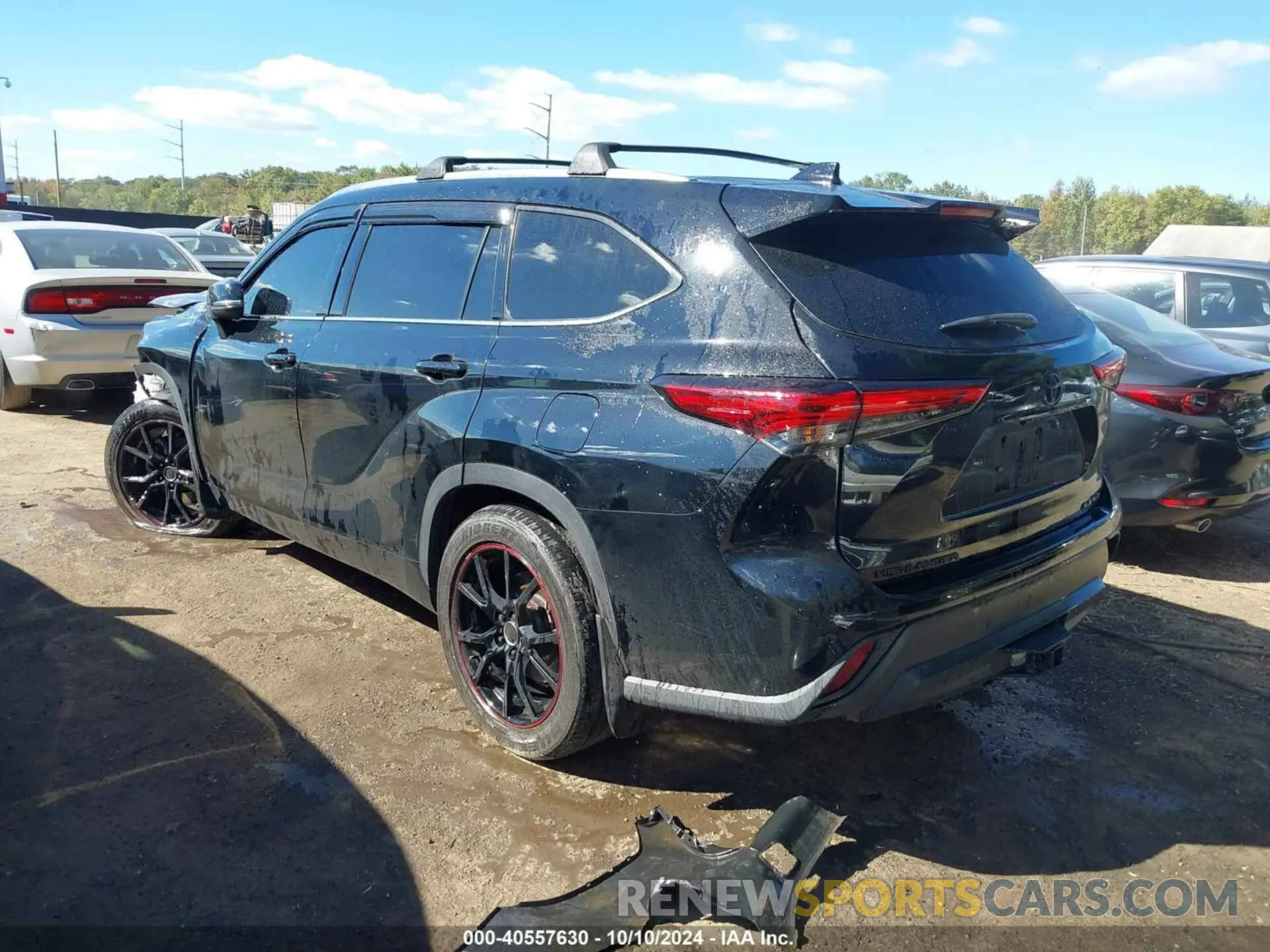 3 Photograph of a damaged car 5TDGZRBHXMS559506 TOYOTA HIGHLANDER 2021