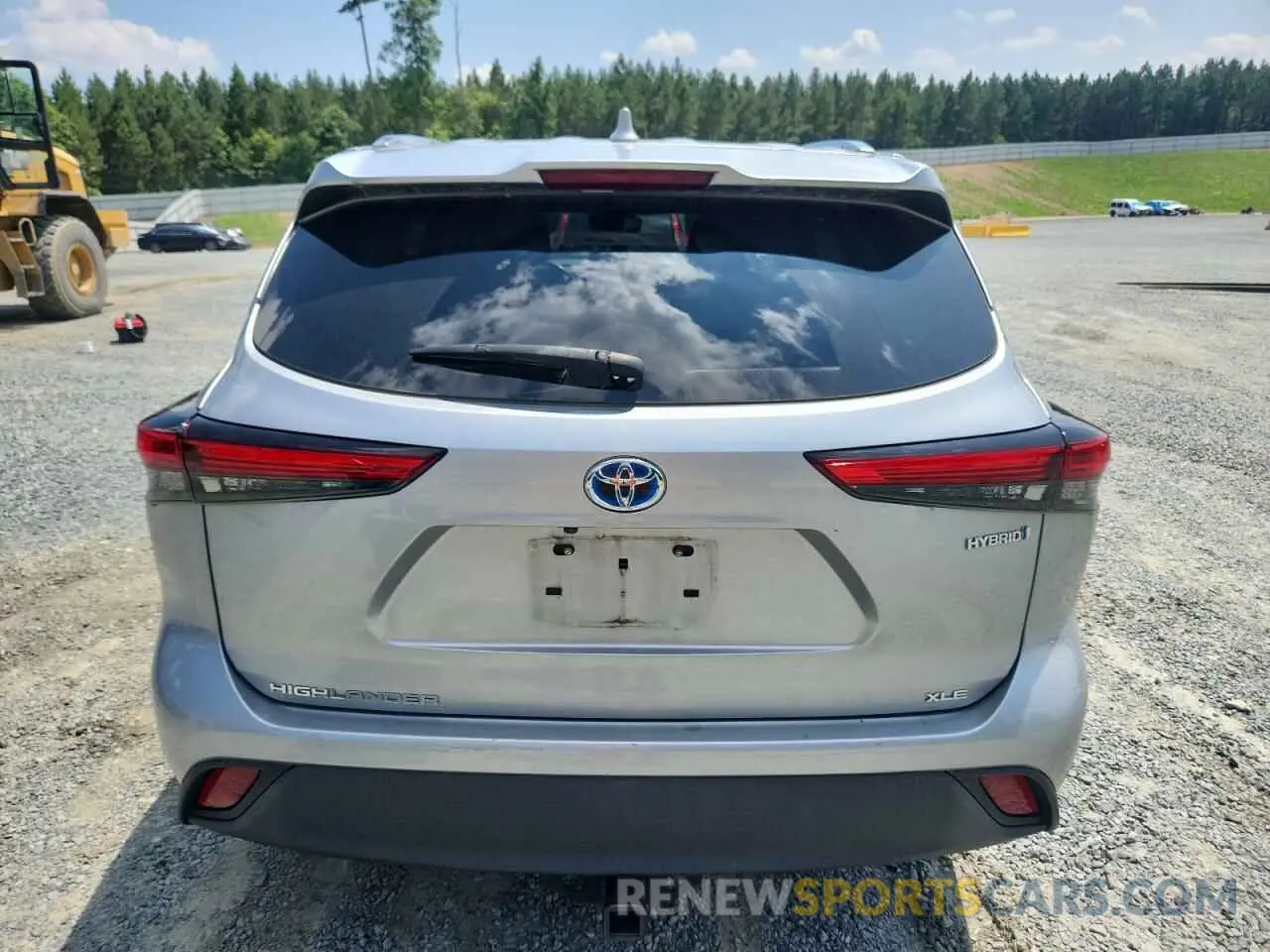 6 Photograph of a damaged car 5TDHARAH0MS503491 TOYOTA HIGHLANDER 2021