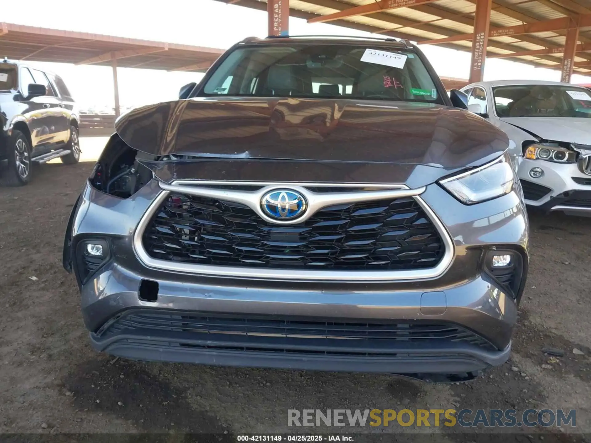 13 Photograph of a damaged car 5TDHARAH3MS504165 TOYOTA HIGHLANDER 2021