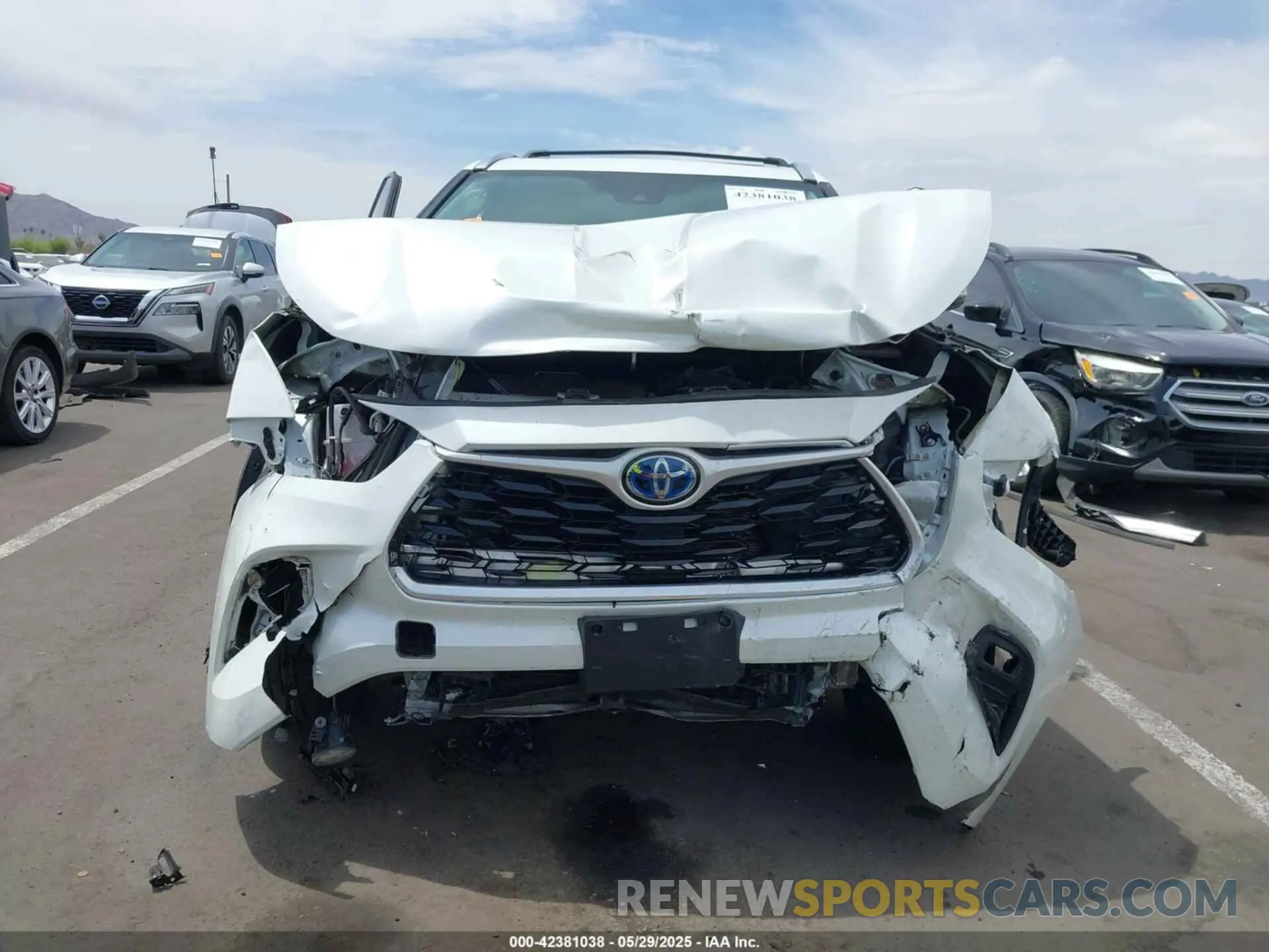 6 Photograph of a damaged car 5TDHARAH4MS006945 TOYOTA HIGHLANDER 2021