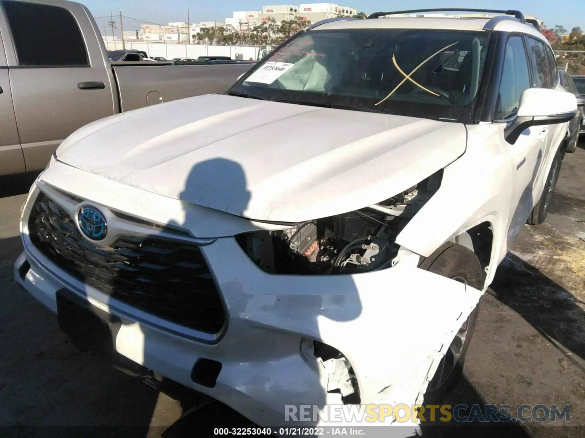 6 Photograph of a damaged car 5TDHARAH4MS508094 TOYOTA HIGHLANDER 2021