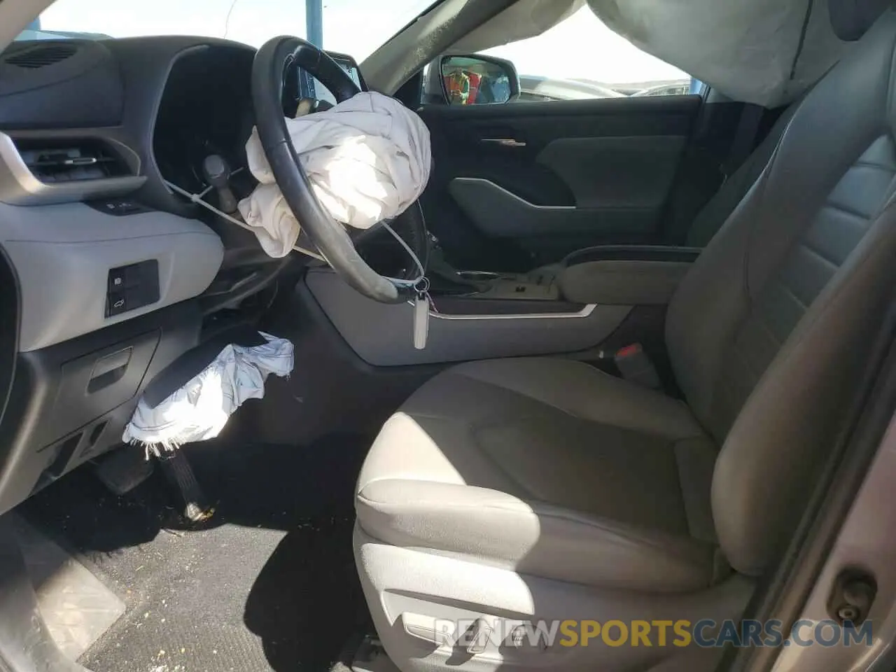7 Photograph of a damaged car 5TDHARAH6MS007076 TOYOTA HIGHLANDER 2021