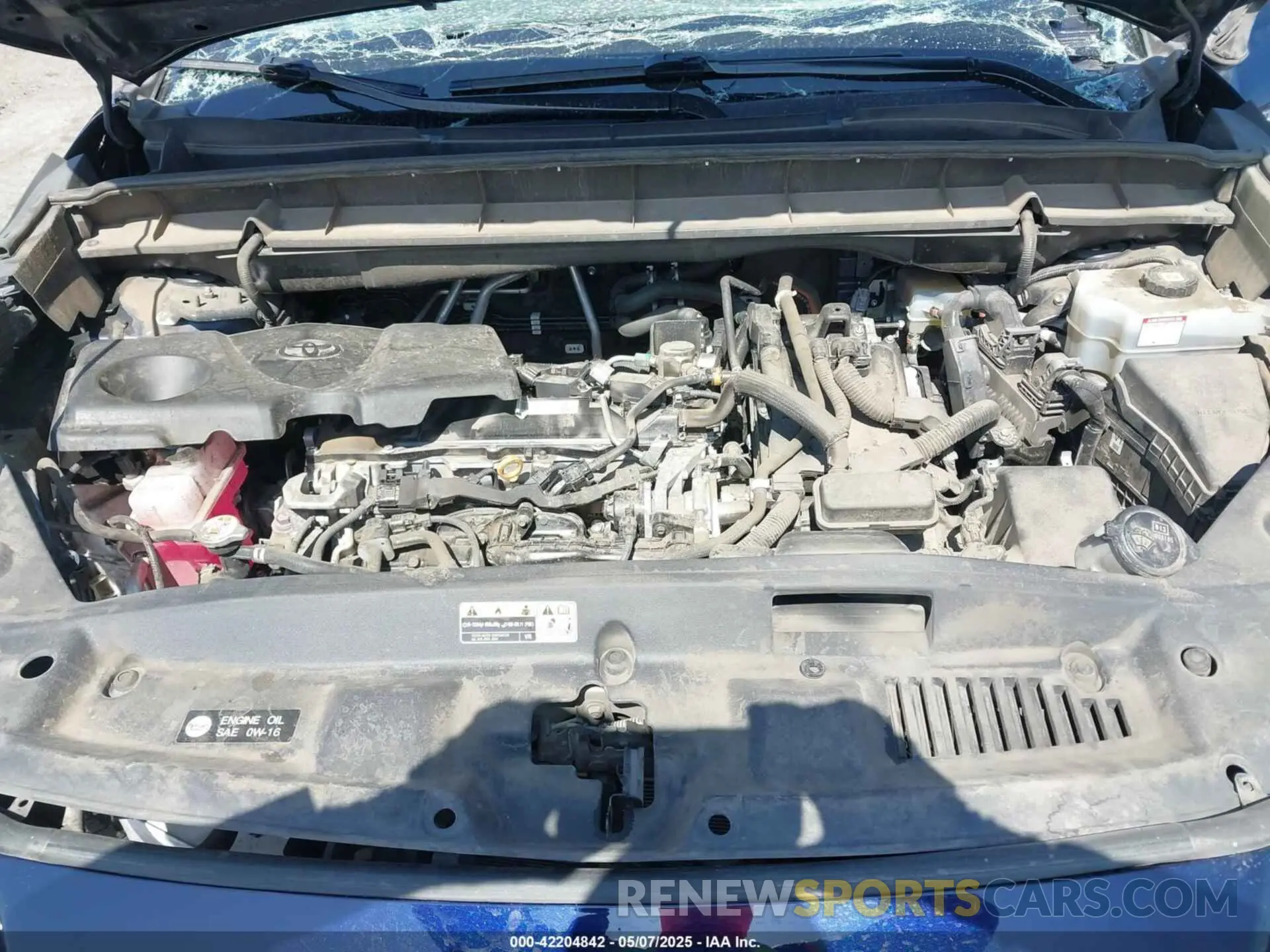 10 Photograph of a damaged car 5TDHARAH9MS509001 TOYOTA HIGHLANDER 2021