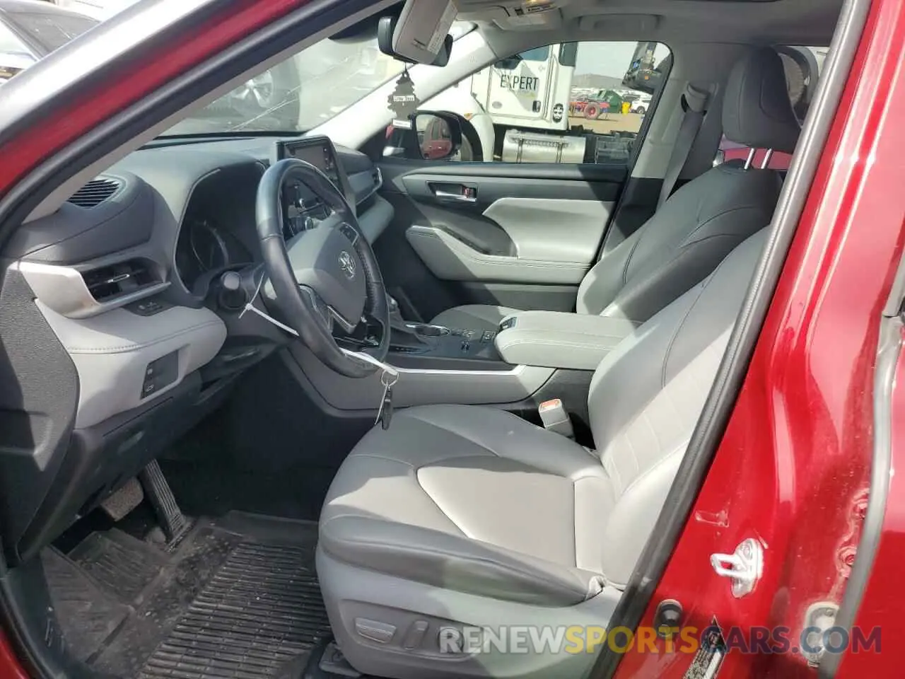 7 Photograph of a damaged car 5TDHBRCH1MS529138 TOYOTA HIGHLANDER 2021