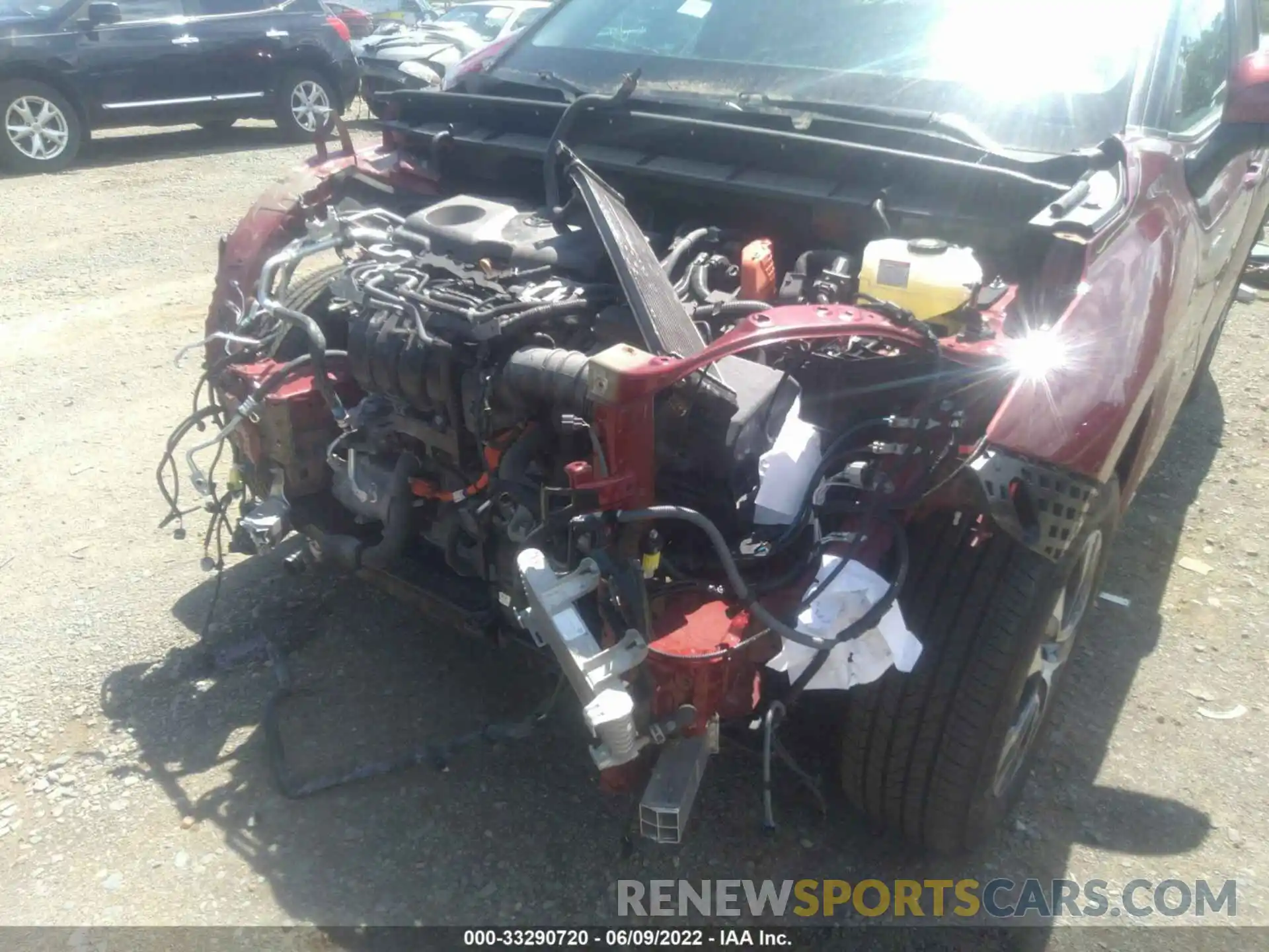 6 Photograph of a damaged car 5TDHBRCH2MS514938 TOYOTA HIGHLANDER 2021