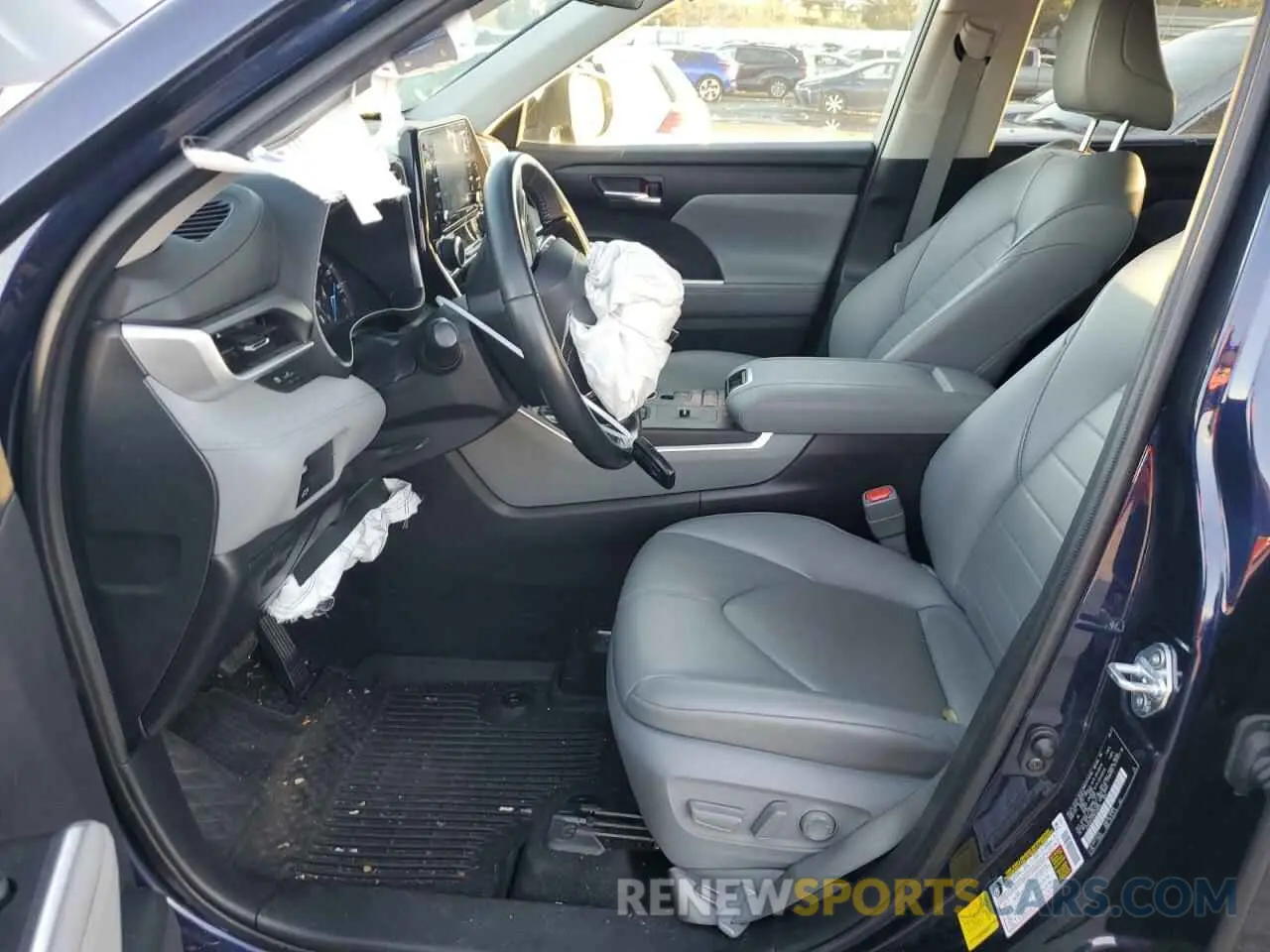 7 Photograph of a damaged car 5TDHBRCH2MS536065 TOYOTA HIGHLANDER 2021