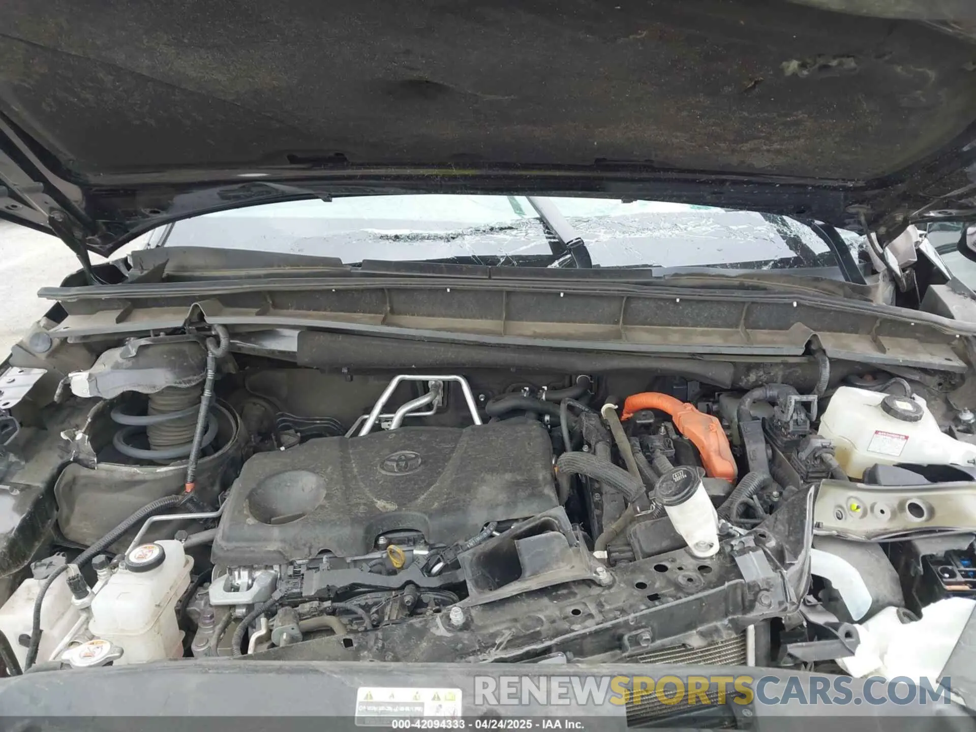10 Photograph of a damaged car 5TDHBRCH3MS036688 TOYOTA HIGHLANDER 2021