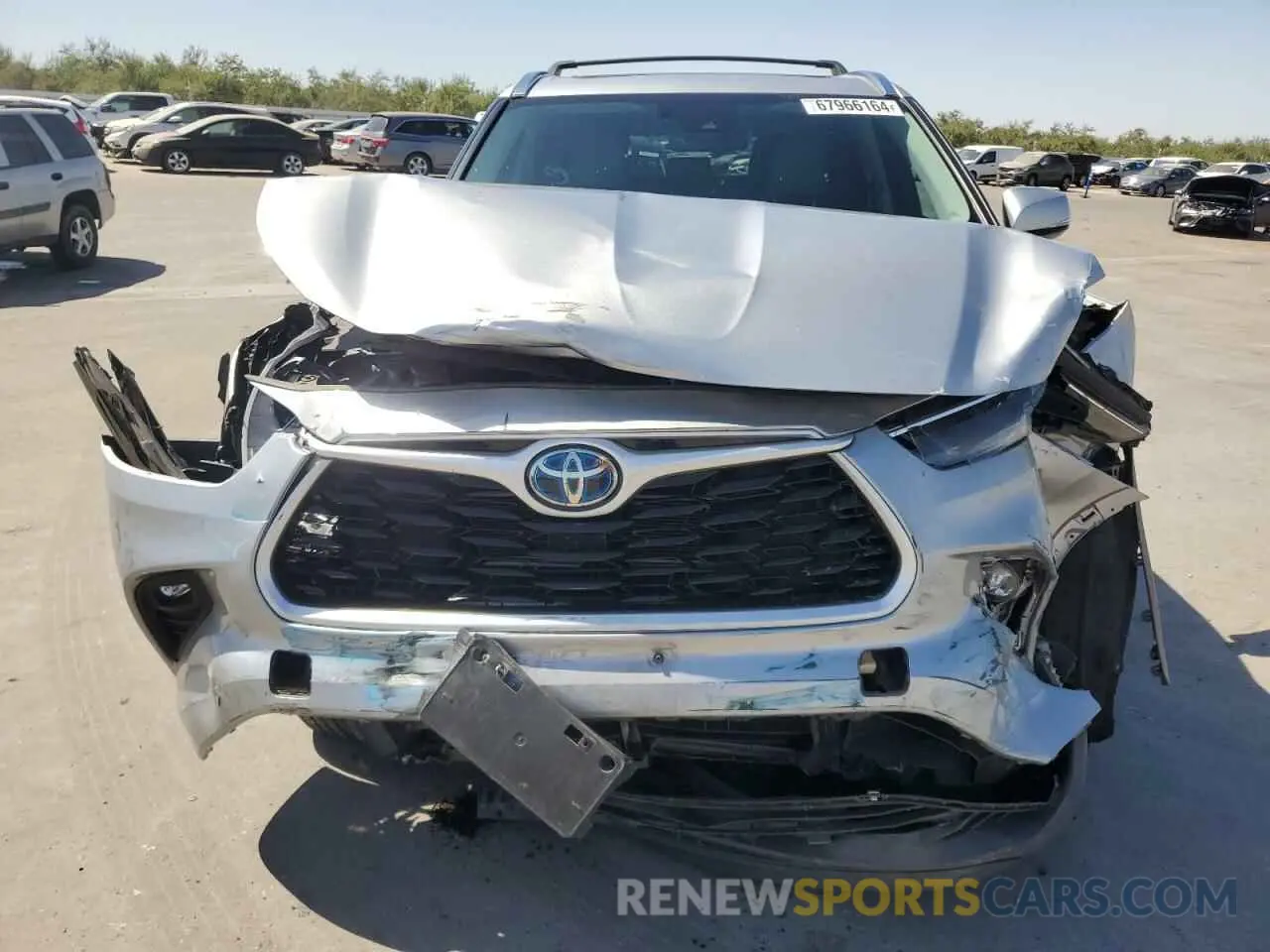 5 Photograph of a damaged car 5TDHBRCH3MS535894 TOYOTA HIGHLANDER 2021