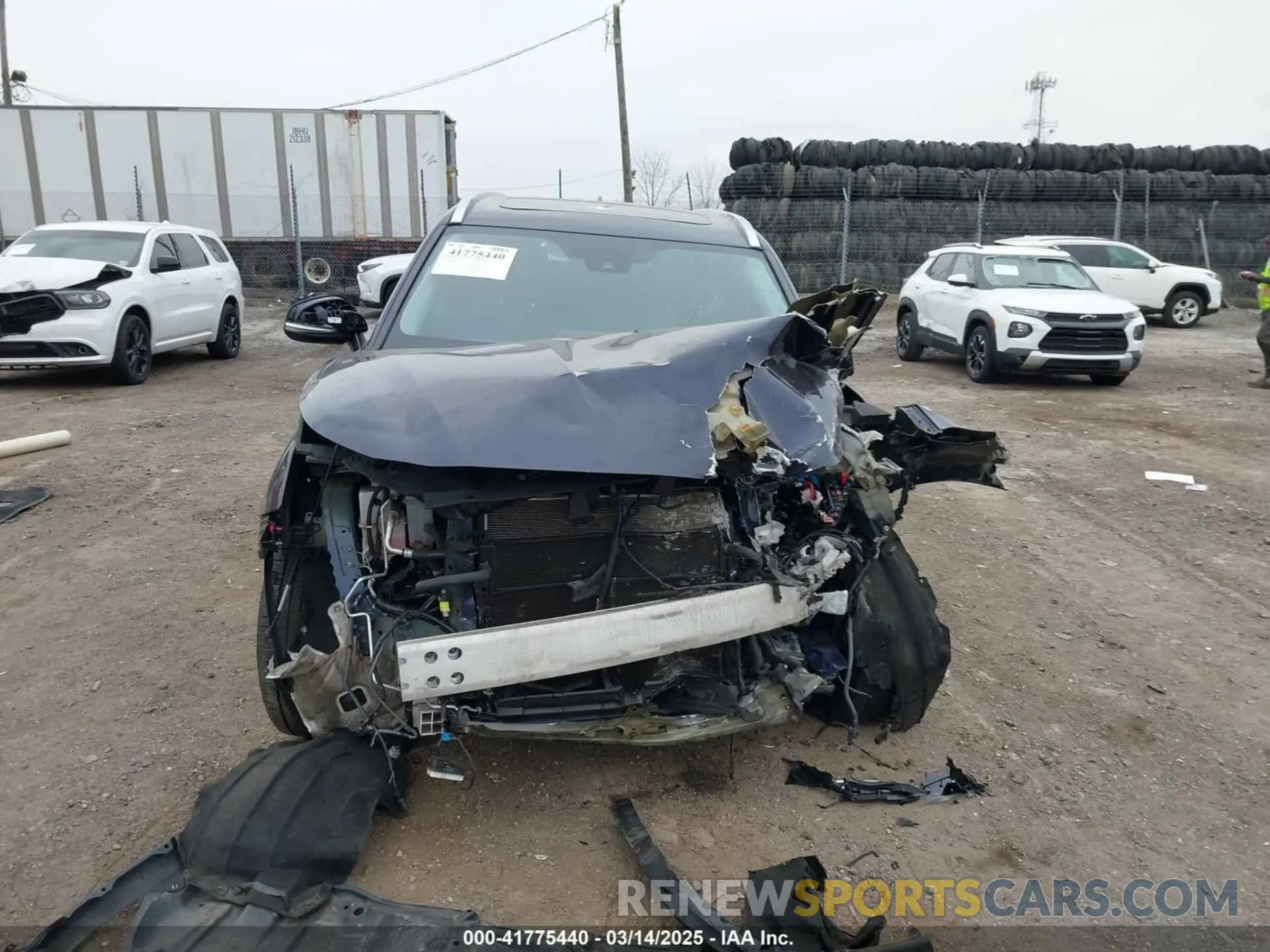 12 Photograph of a damaged car 5TDHBRCH5MS022744 TOYOTA HIGHLANDER 2021