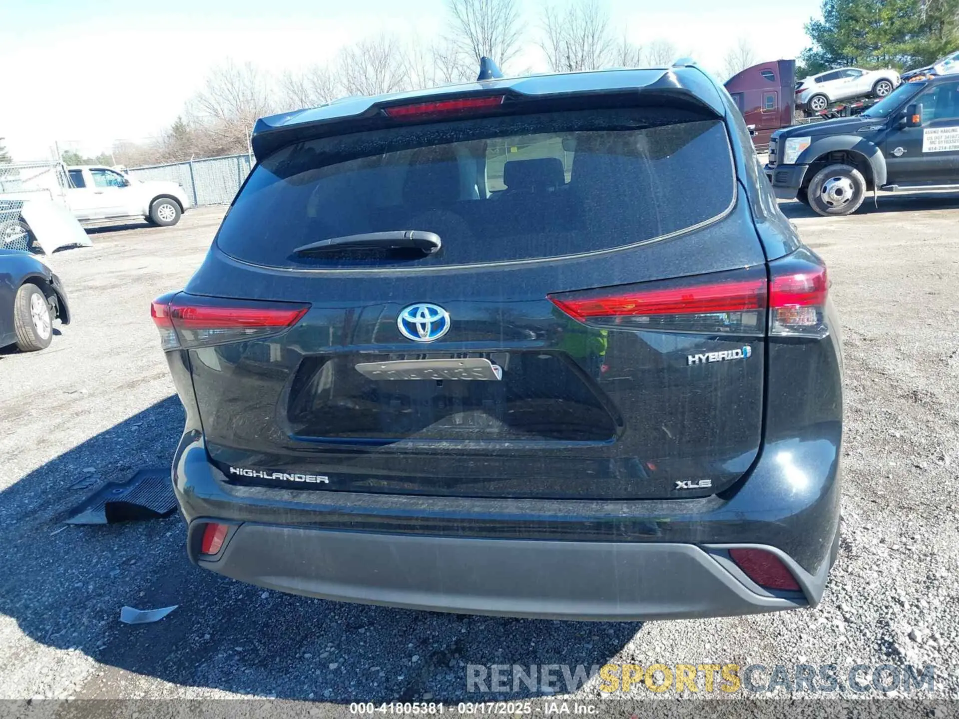16 Photograph of a damaged car 5TDHBRCH6MS522413 TOYOTA HIGHLANDER 2021