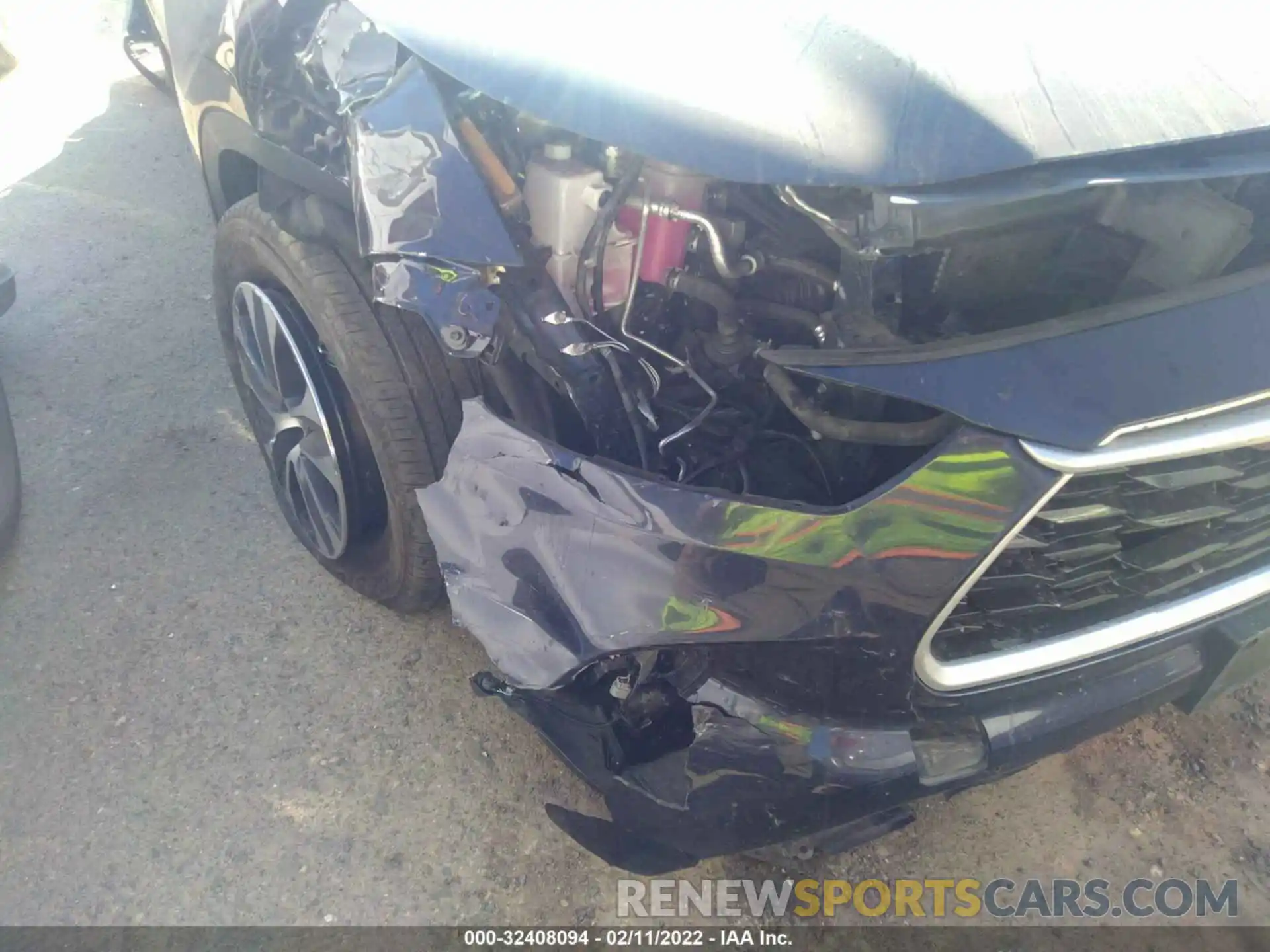 6 Photograph of a damaged car 5TDHBRCH8MS517259 TOYOTA HIGHLANDER 2021