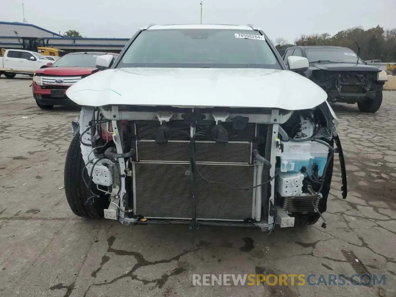 5 Photograph of a damaged car 5TDHBRCH9MS053785 TOYOTA HIGHLANDER 2021