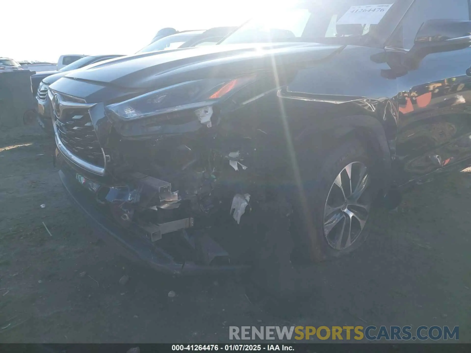 6 Photograph of a damaged car 5TDHZRAH3MS083024 TOYOTA HIGHLANDER 2021