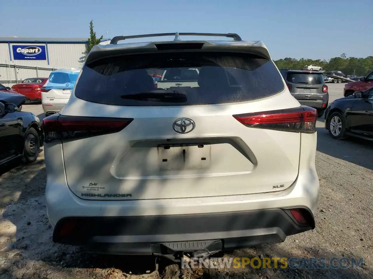 6 Photograph of a damaged car 5TDHZRAH4MS514440 TOYOTA HIGHLANDER 2021