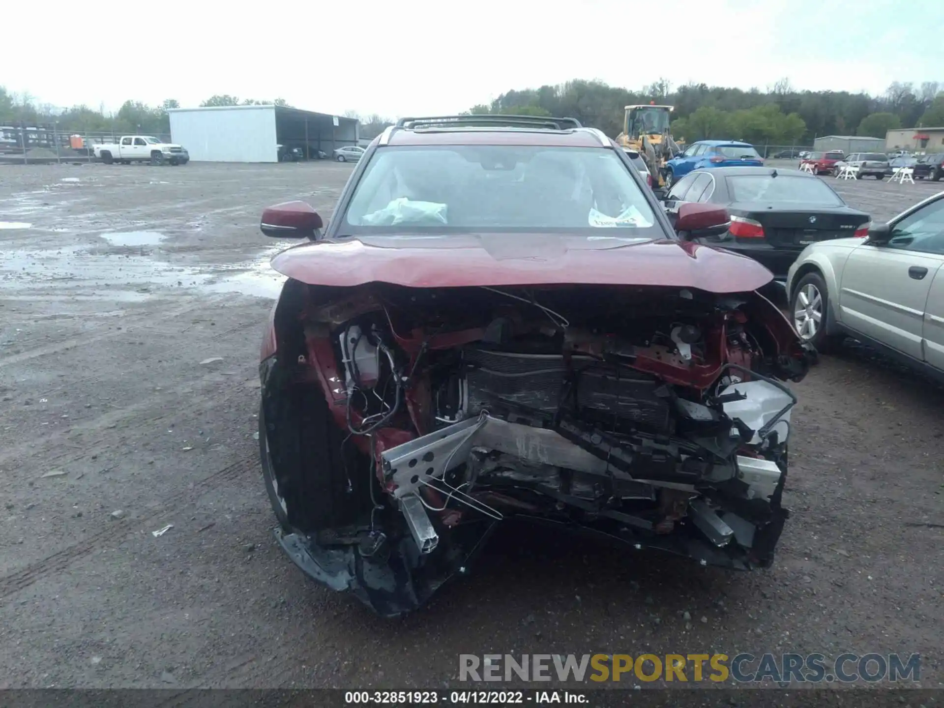 6 Photograph of a damaged car 5TDHZRAH4MS534865 TOYOTA HIGHLANDER 2021