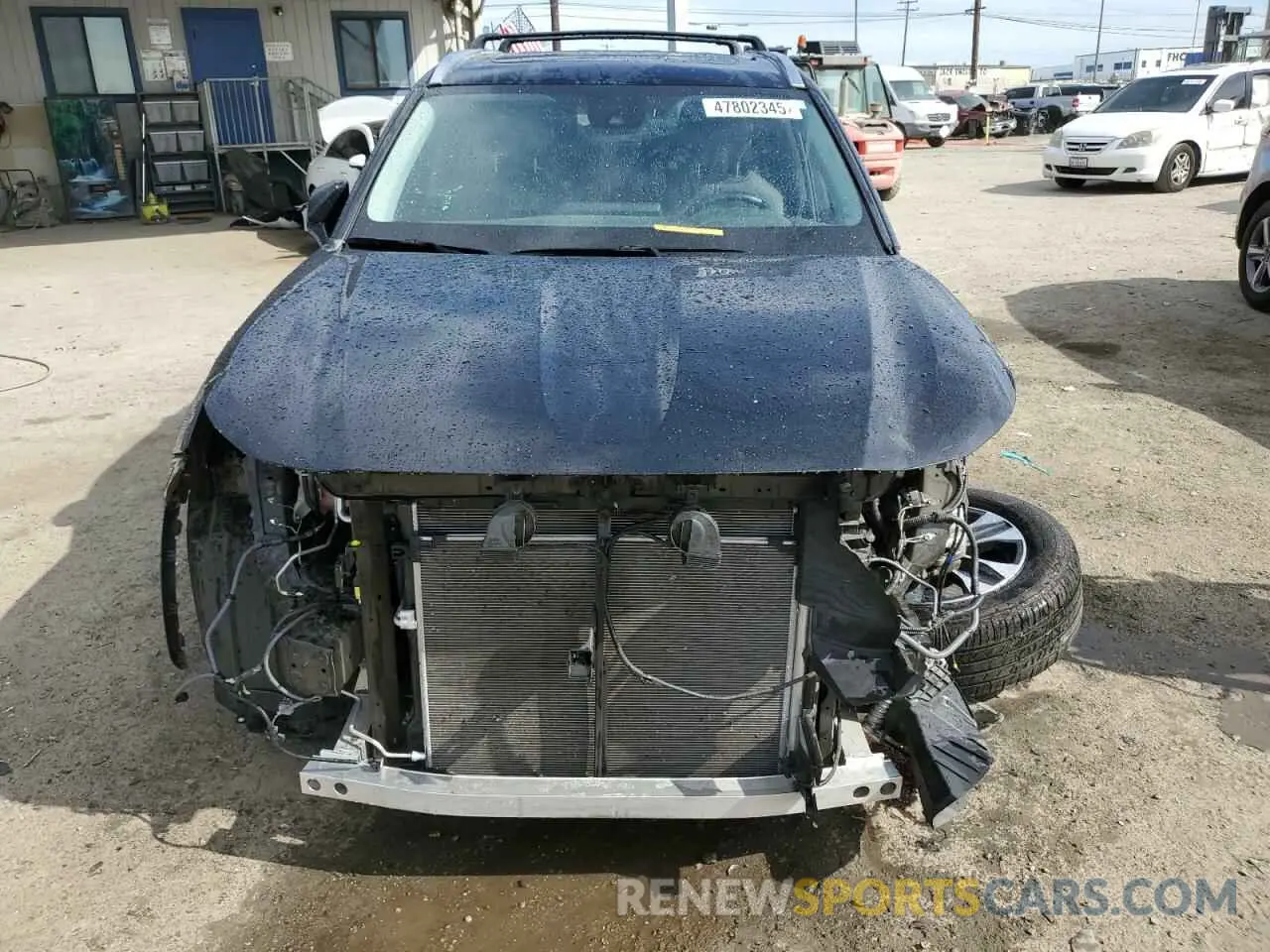 5 Photograph of a damaged car 5TDHZRAH8MS532276 TOYOTA HIGHLANDER 2021