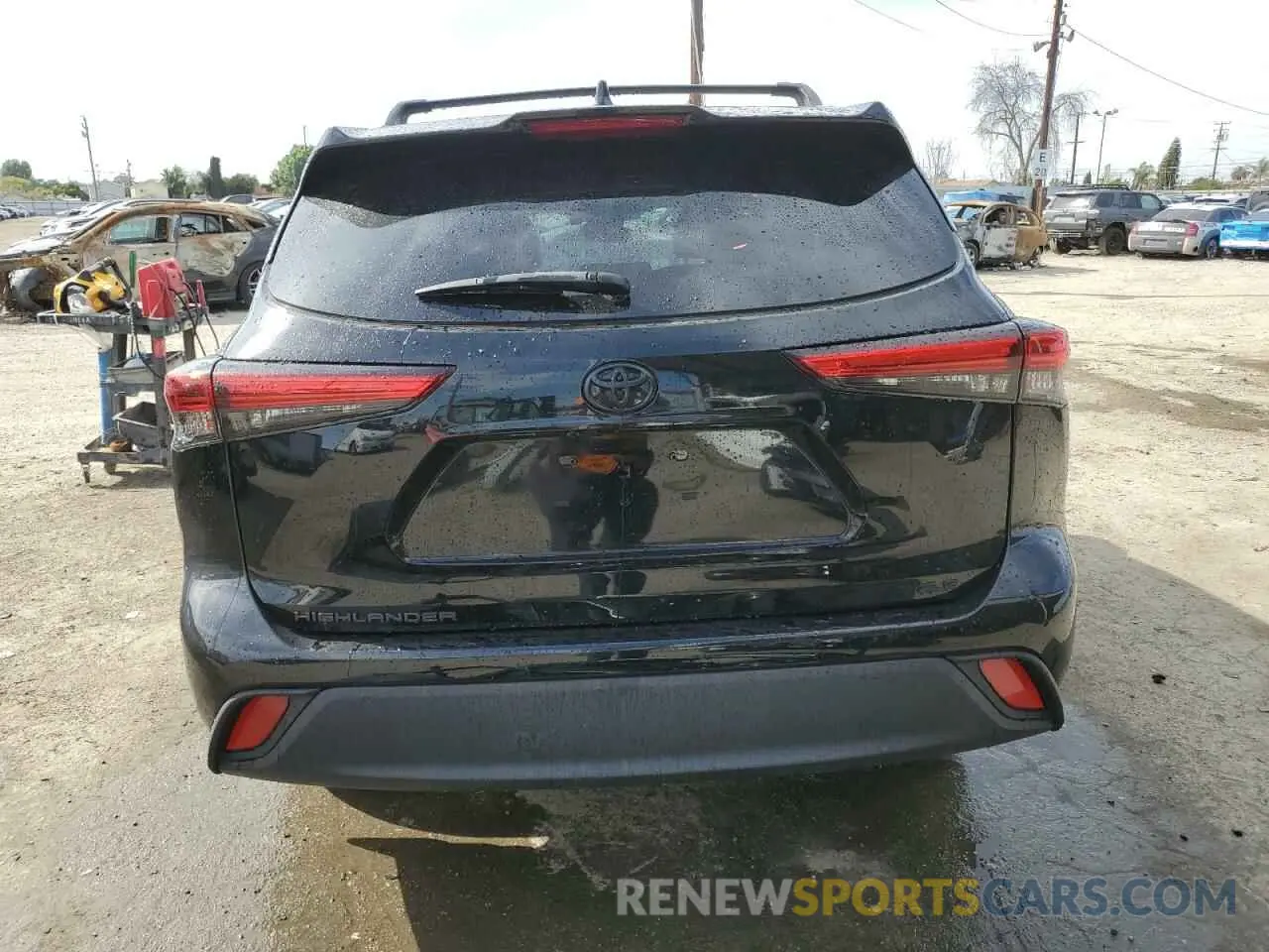 6 Photograph of a damaged car 5TDHZRAH8MS532276 TOYOTA HIGHLANDER 2021