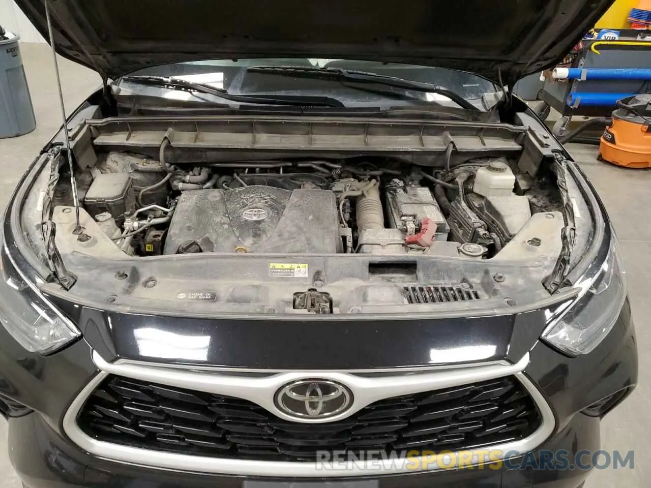 12 Photograph of a damaged car 5TDHZRBH0MS063991 TOYOTA HIGHLANDER 2021