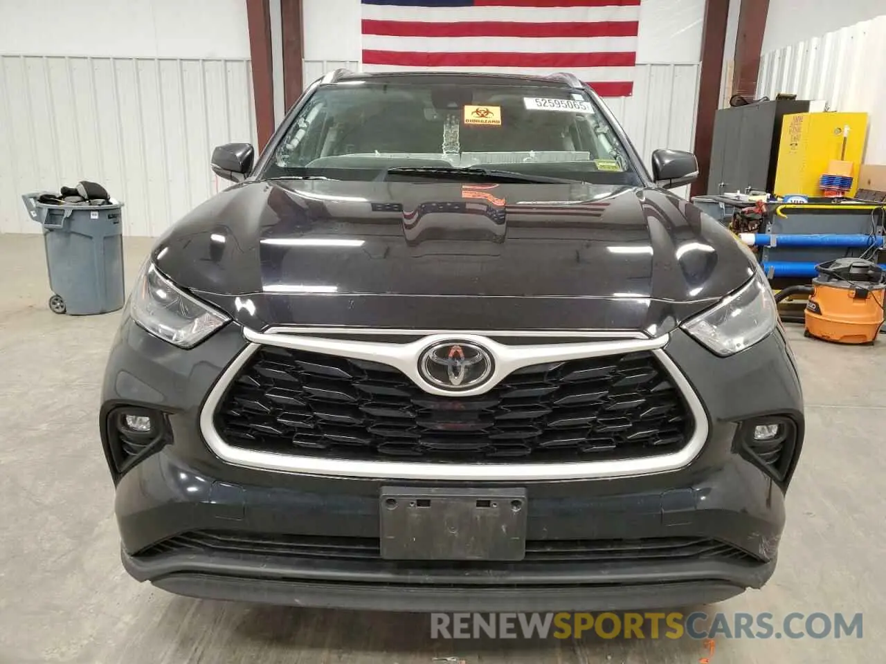 5 Photograph of a damaged car 5TDHZRBH0MS063991 TOYOTA HIGHLANDER 2021