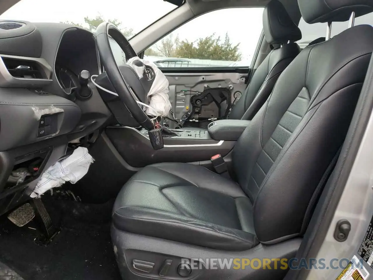 7 Photograph of a damaged car 5TDHZRBH0MS072027 TOYOTA HIGHLANDER 2021