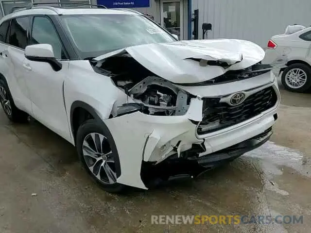 15 Photograph of a damaged car 5TDHZRBH0MS124160 TOYOTA HIGHLANDER 2021