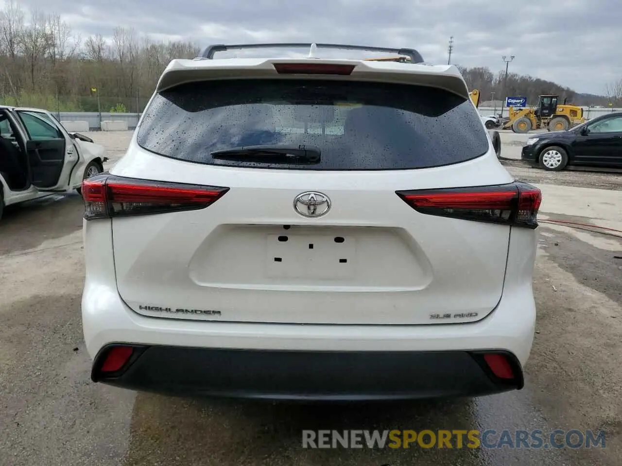 6 Photograph of a damaged car 5TDHZRBH0MS124160 TOYOTA HIGHLANDER 2021