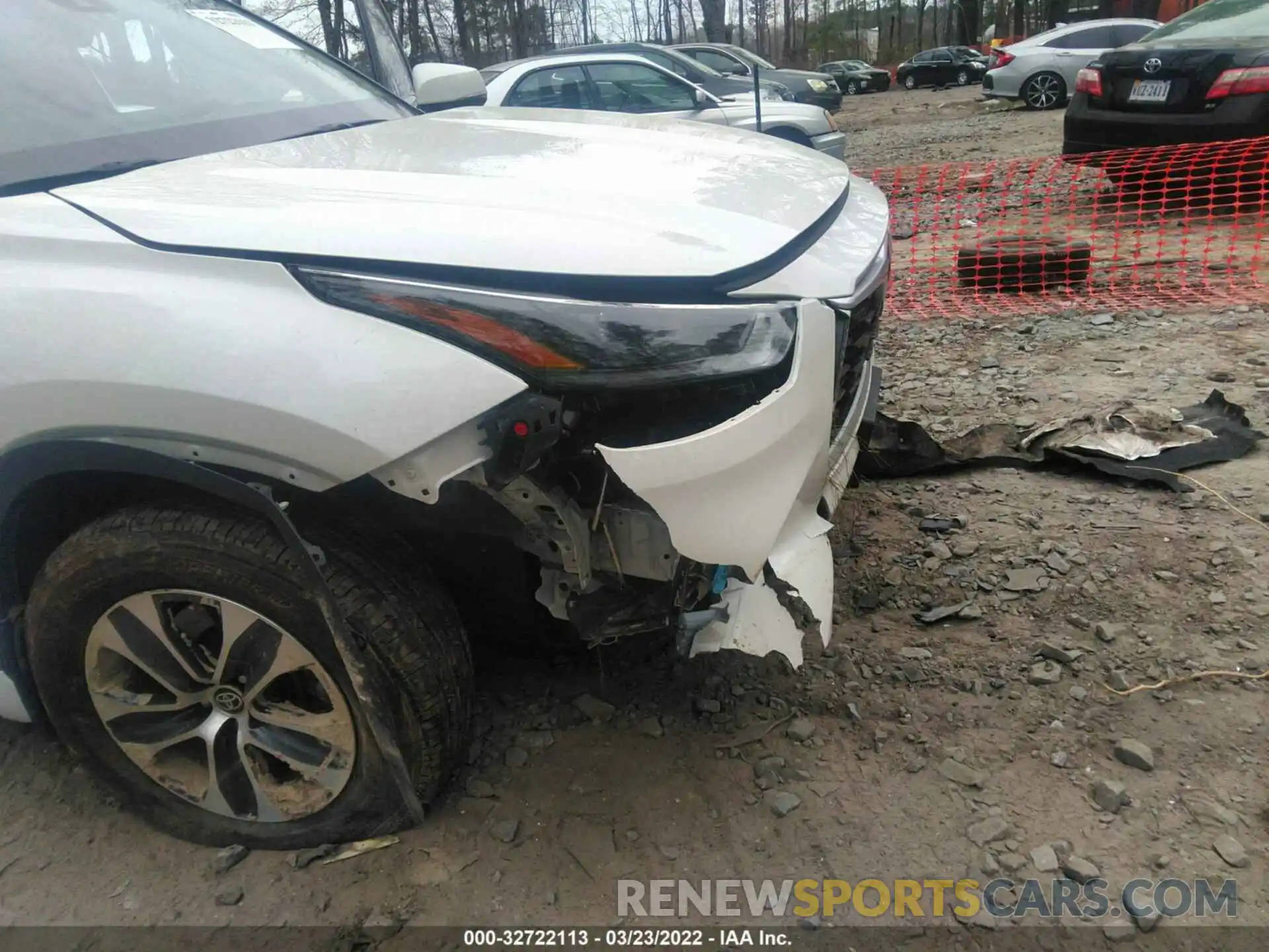 6 Photograph of a damaged car 5TDHZRBH0MS530293 TOYOTA HIGHLANDER 2021