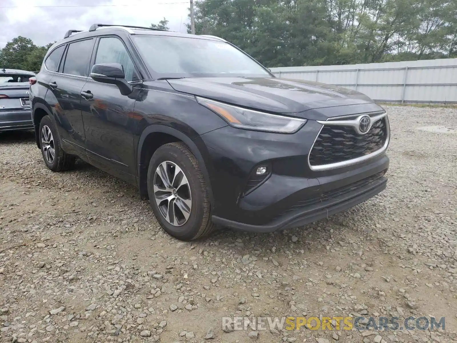 1 Photograph of a damaged car 5TDHZRBH0MS530505 TOYOTA HIGHLANDER 2021