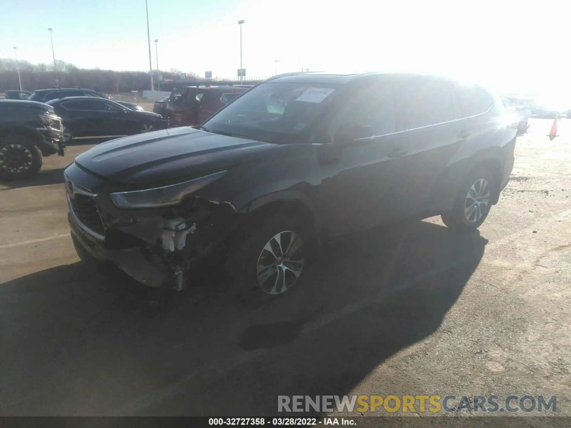 6 Photograph of a damaged car 5TDHZRBH2MS119574 TOYOTA HIGHLANDER 2021