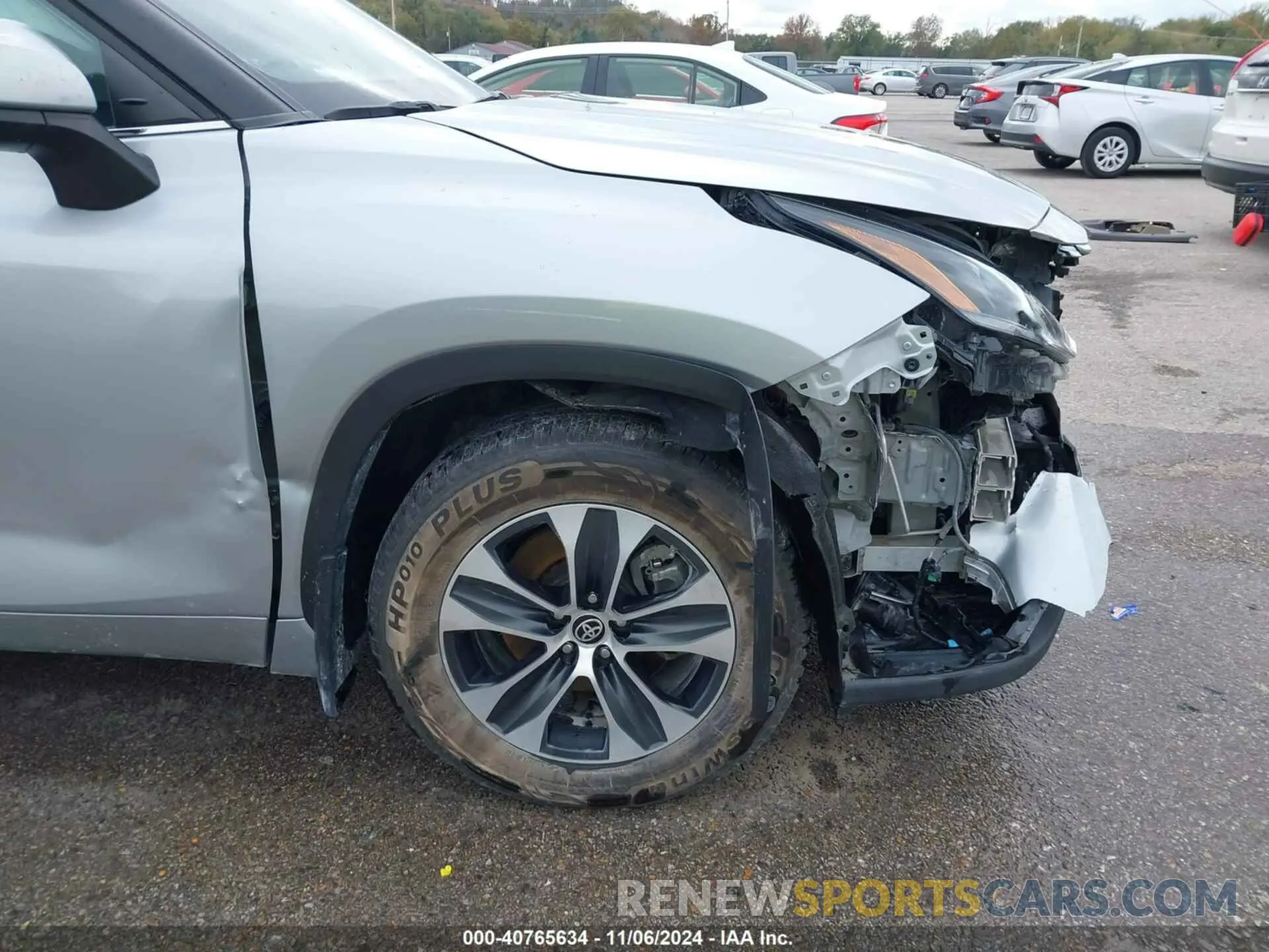 18 Photograph of a damaged car 5TDHZRBH2MS535768 TOYOTA HIGHLANDER 2021