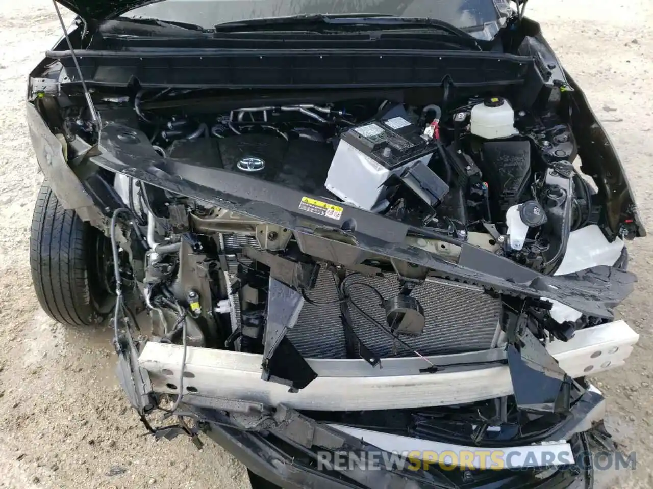 7 Photograph of a damaged car 5TDHZRBH2MS542459 TOYOTA HIGHLANDER 2021