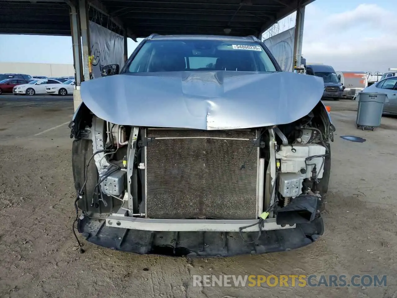 5 Photograph of a damaged car 5TDHZRBH2MS555177 TOYOTA HIGHLANDER 2021