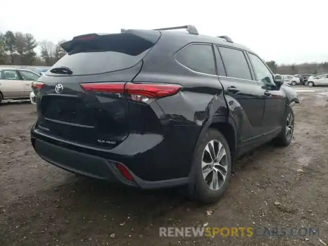 4 Photograph of a damaged car 5TDHZRBH4MS073438 TOYOTA HIGHLANDER 2021