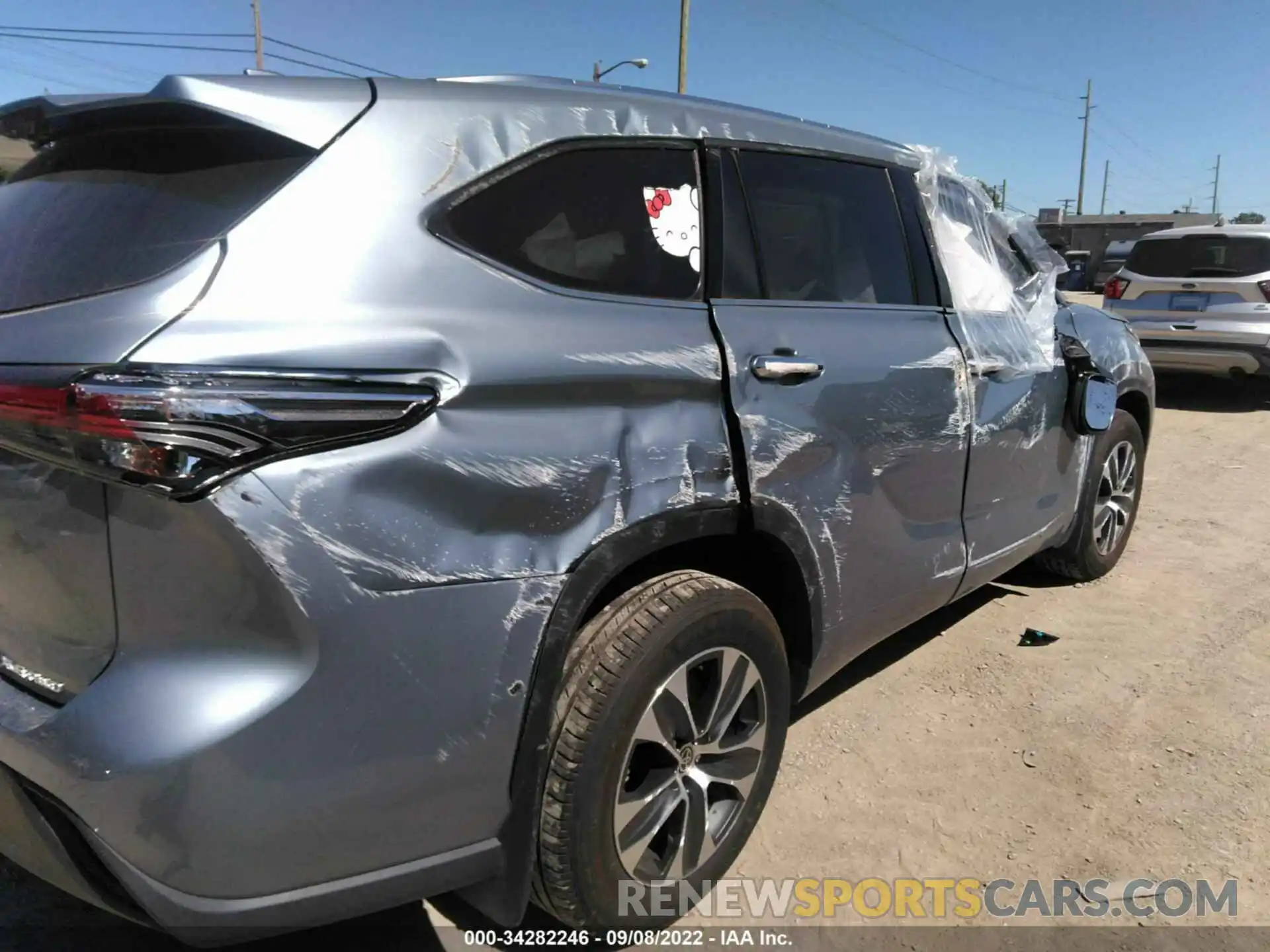 6 Photograph of a damaged car 5TDHZRBH4MS143178 TOYOTA HIGHLANDER 2021