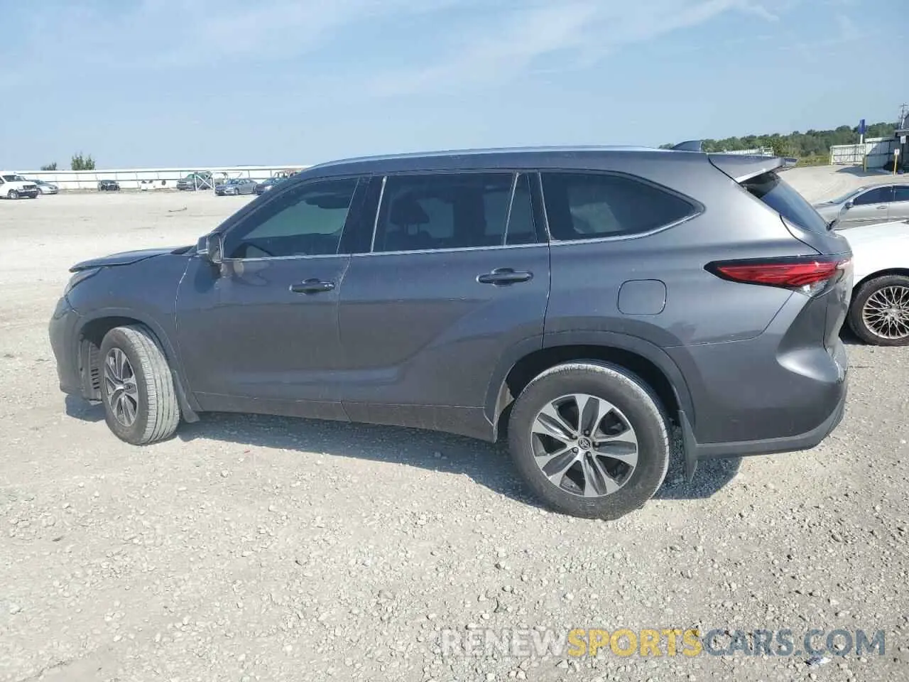 2 Photograph of a damaged car 5TDHZRBH4MS155735 TOYOTA HIGHLANDER 2021