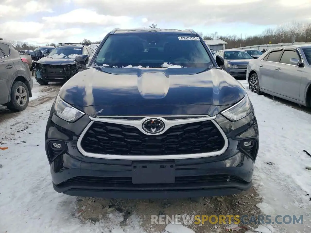 5 Photograph of a damaged car 5TDHZRBH5MS066112 TOYOTA HIGHLANDER 2021