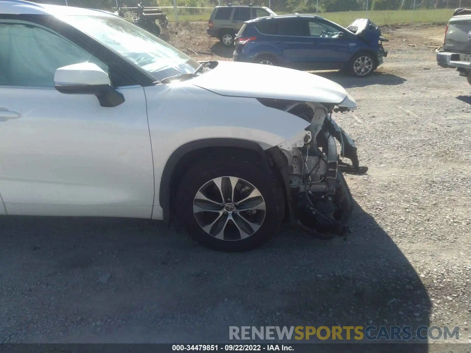 12 Photograph of a damaged car 5TDHZRBH7MS547673 TOYOTA HIGHLANDER 2021